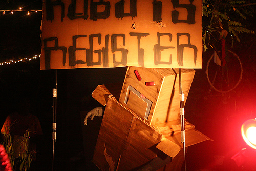 Robot Rampage - for the launch of the culture blog Youth Inspired Robots.
