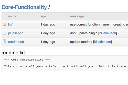 core-functionality