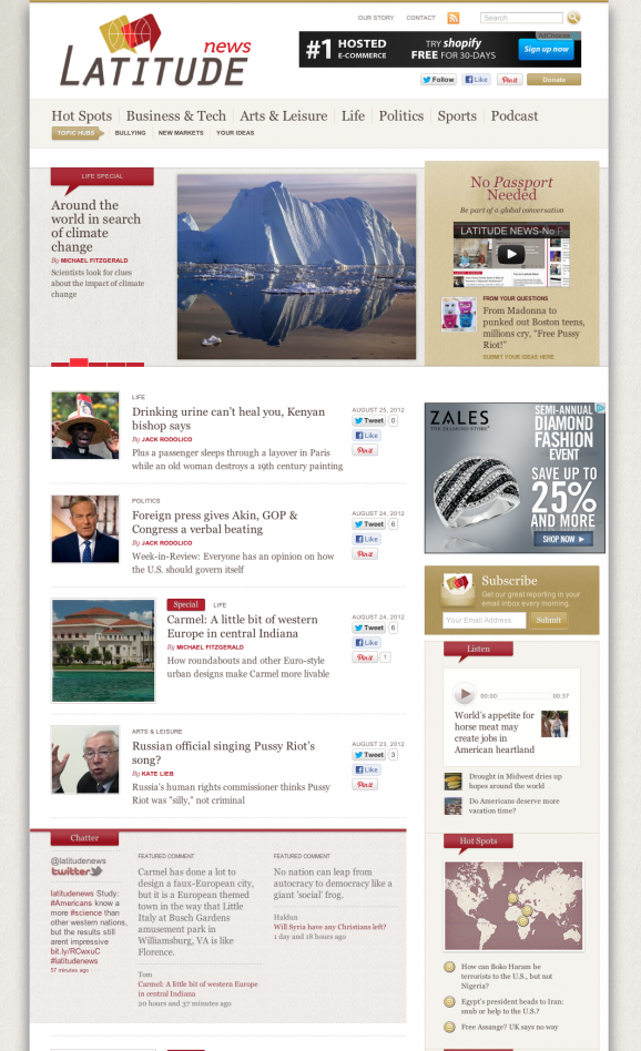 Latitude News