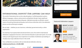 International Arbitration