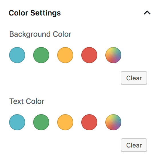 Gutenberg Color Palette and Button Styling - Bill Erickson